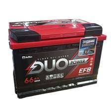 АКБ-6СТ-66 (650А) п/п АКТЕХ DUO POWER EFB г. Свирск 278х175х190